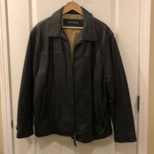Men’s Dockers leather jacket